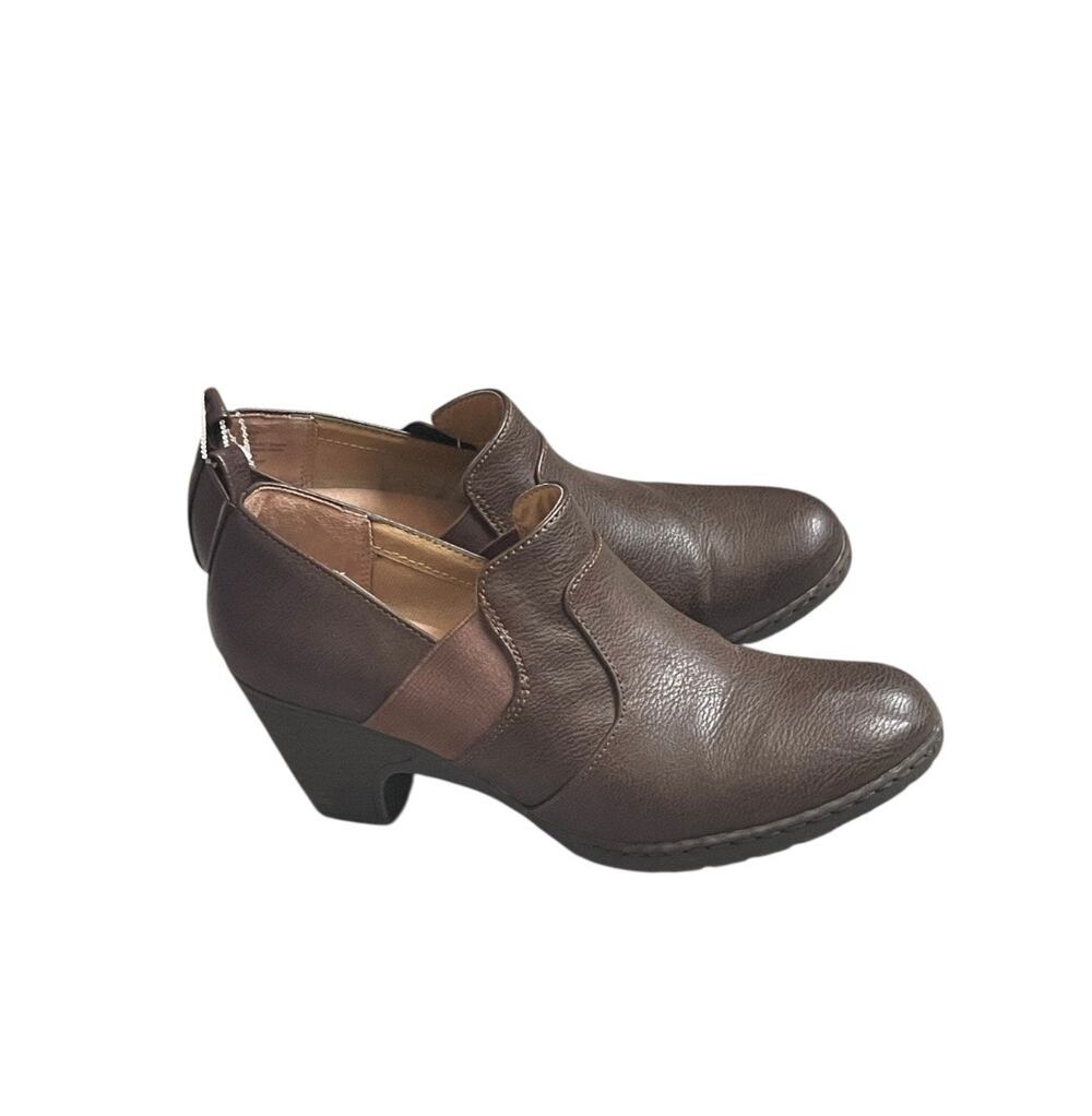 Croft & Barrow Ortholite Women's Brown Ankle Slip On Size 9